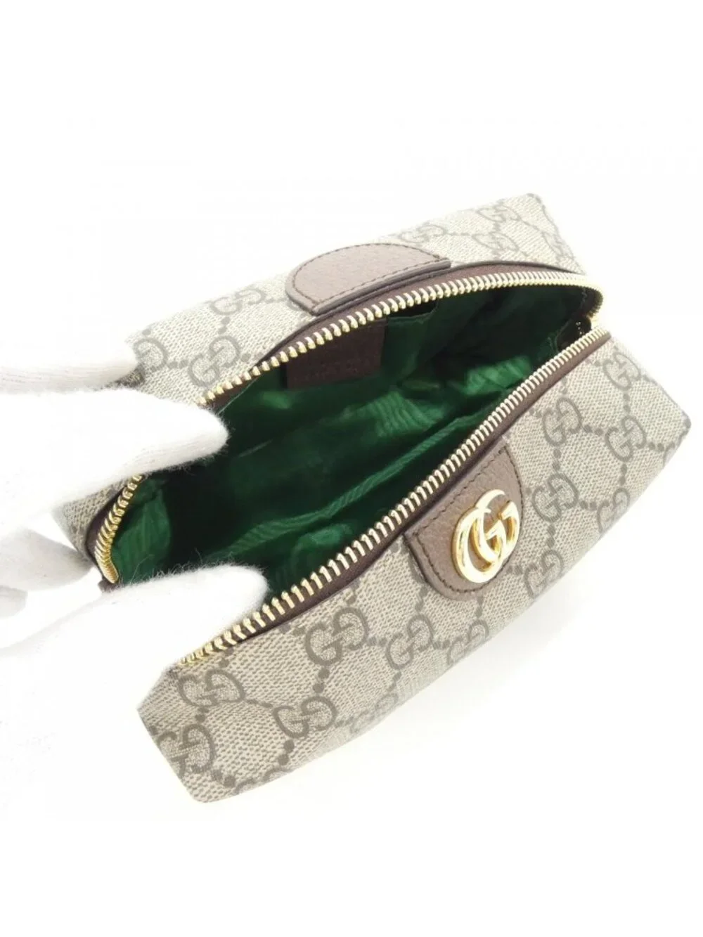 Gucci Ophidia Pouch Beige